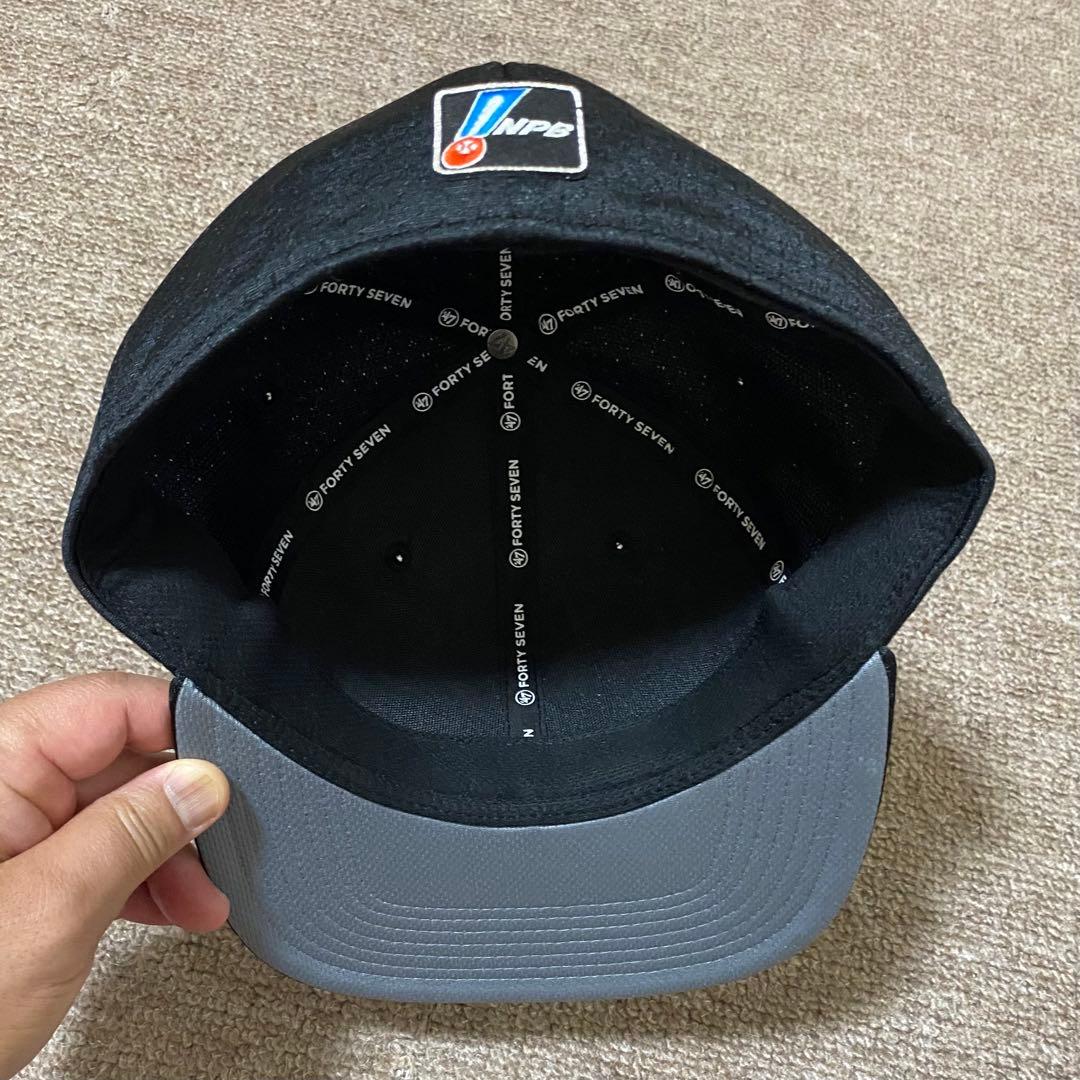 新品　千葉ロッテマリーンズ　プロコレクション　47Brand　キャップ　58cm