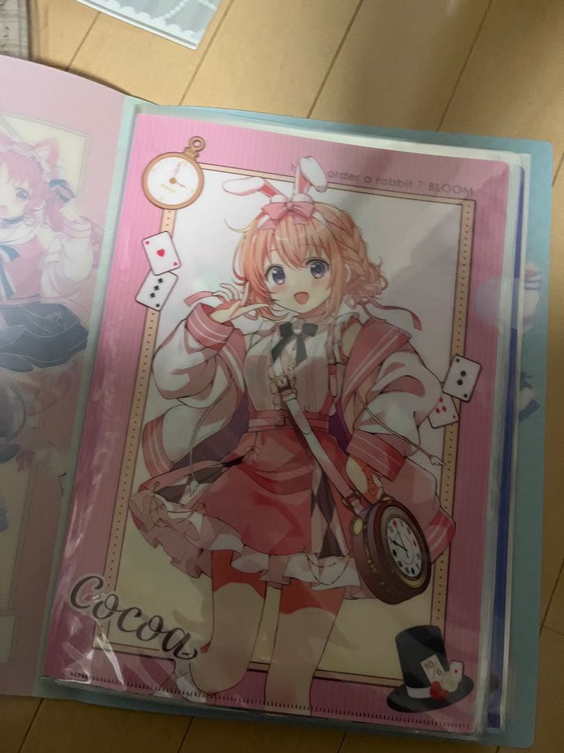 ごちうさ クリアファイルホルダー クリアファイル10枚
