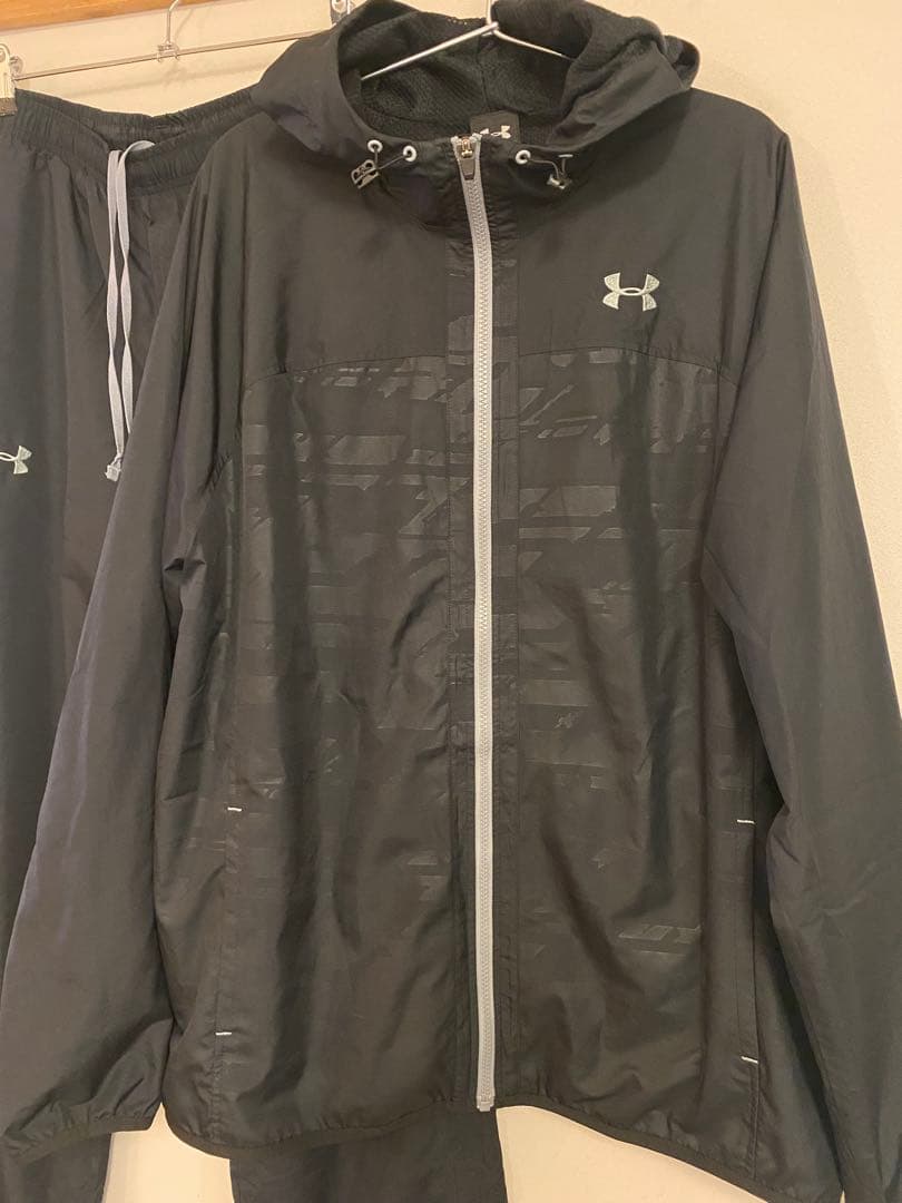 Under Armour ウィンドブレーカーセット XXLブラック