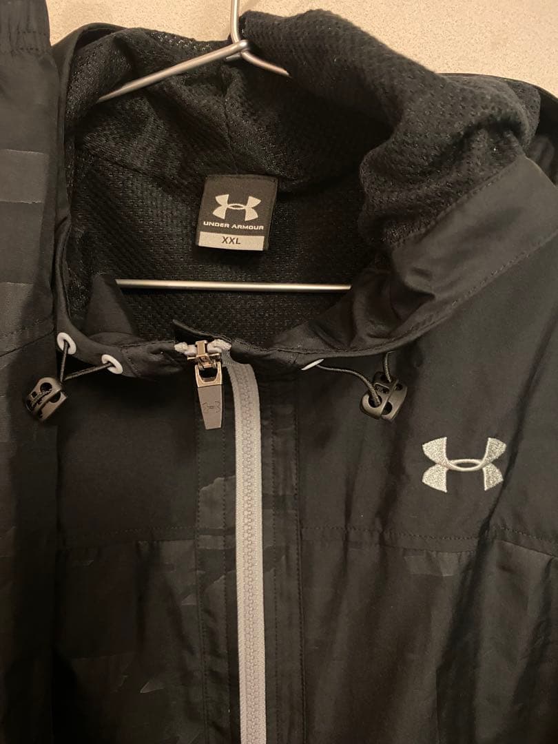 Under Armour ウィンドブレーカーセット XXLブラック