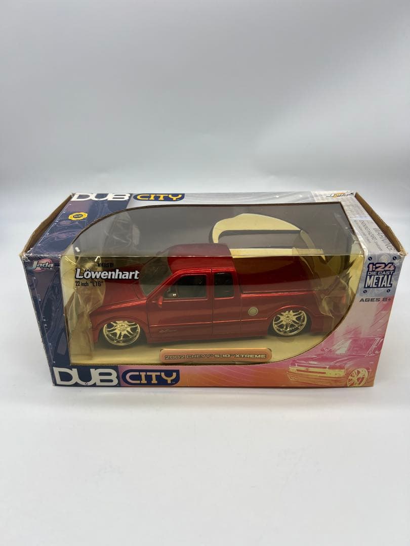 No351ミニカー1/24箱あり2002 CHEVY S-10 XTREME