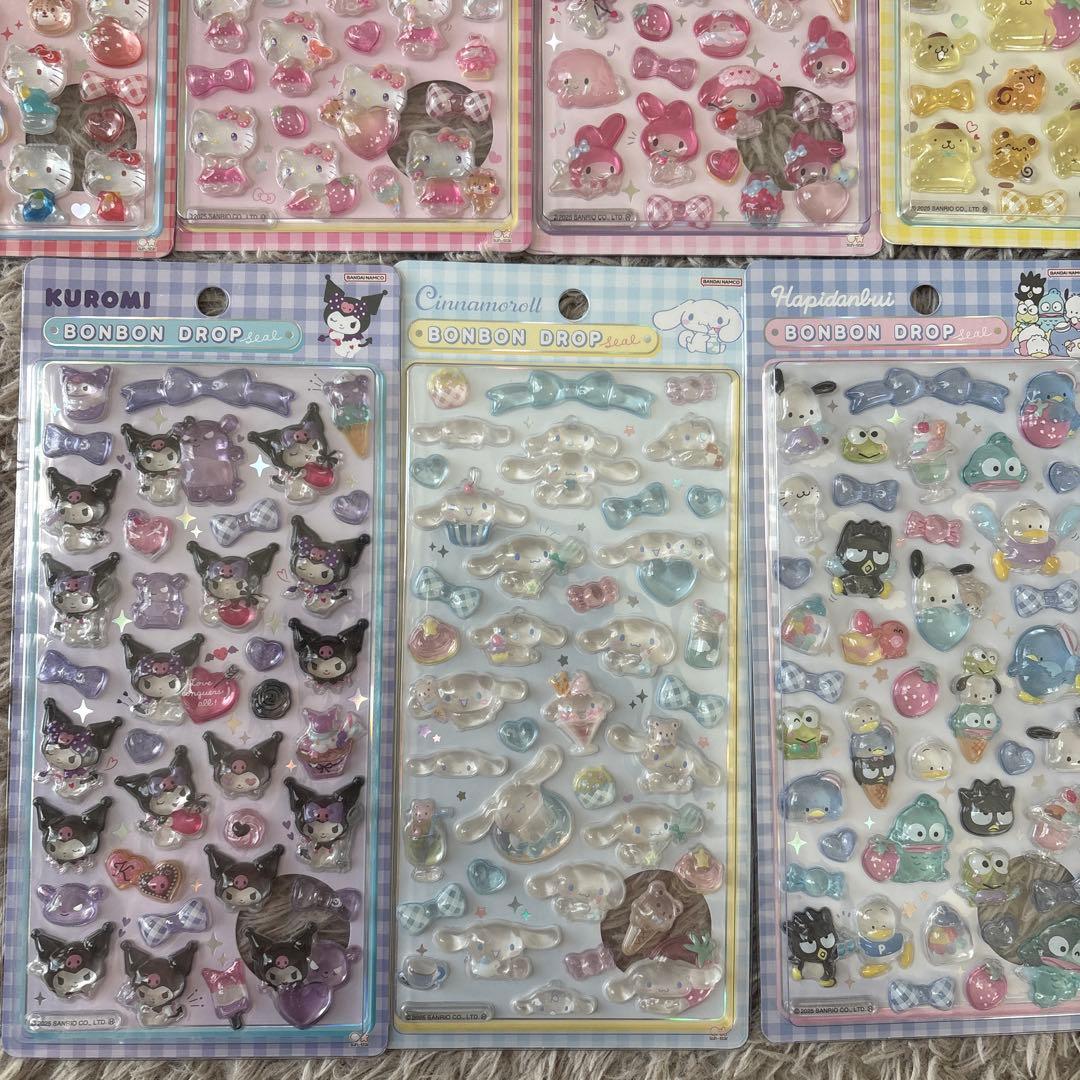 正規品　ボンボンドロップシール　サンリオ　第2弾　ボンドロ