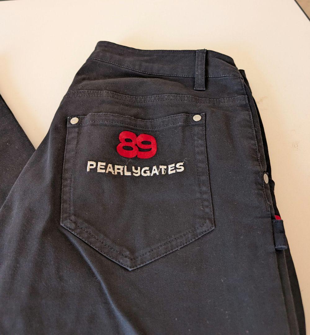 PEARLY GATES 黒パンツ
