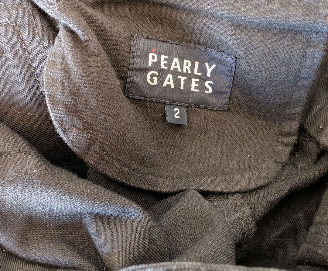 PEARLY GATES 黒パンツ