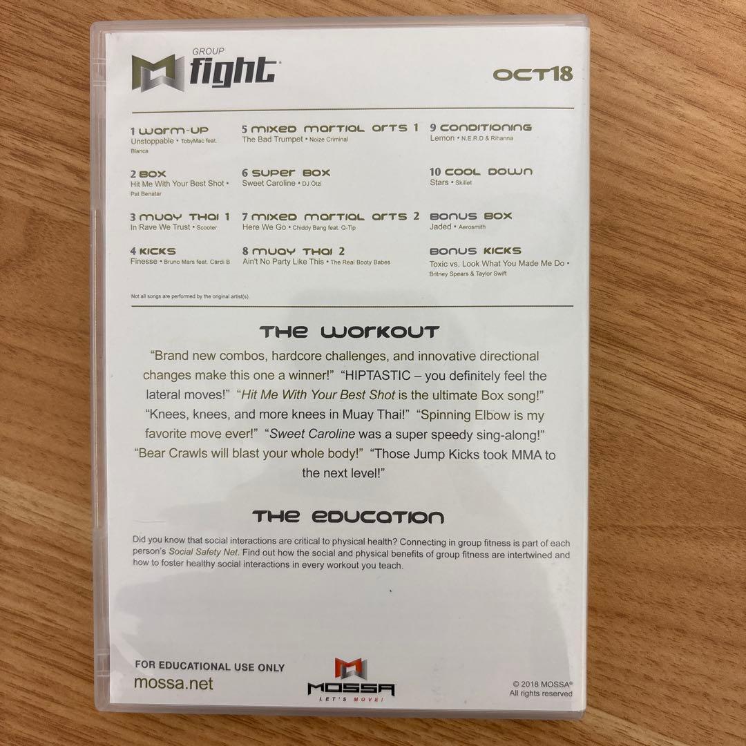 MOSSA Group Fight 2018 4本組 モッサ グループファイト
