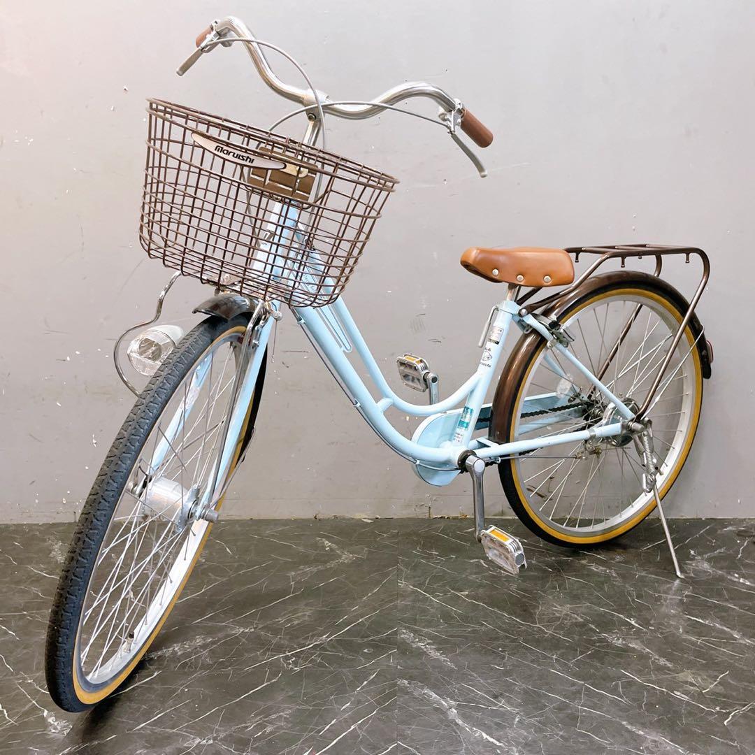 【960】《限定価格 》子供用自転車 子供車マルイシ Merry Bell 水色