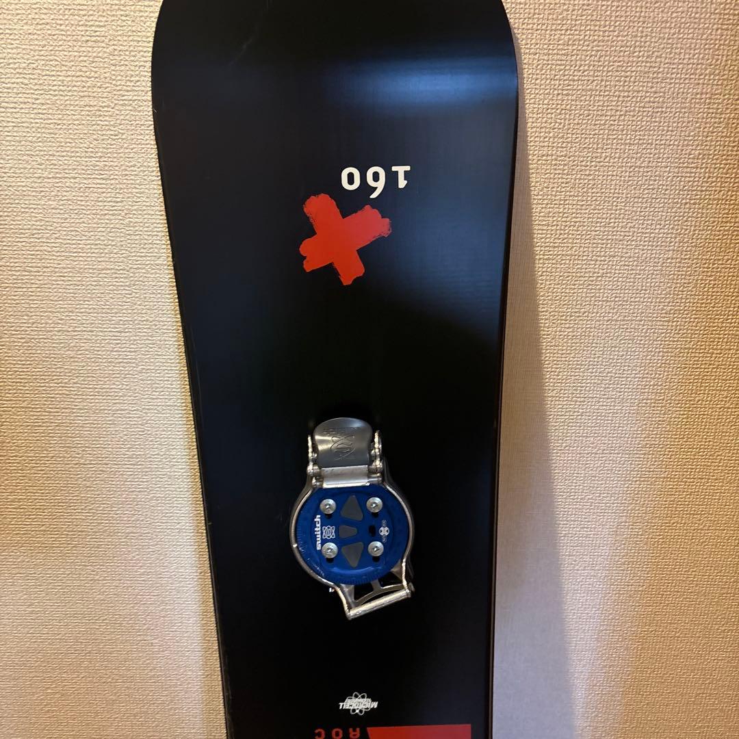 ROSSIGNOL ロシニョール スノーボード160cm ケース、ビンディング付
