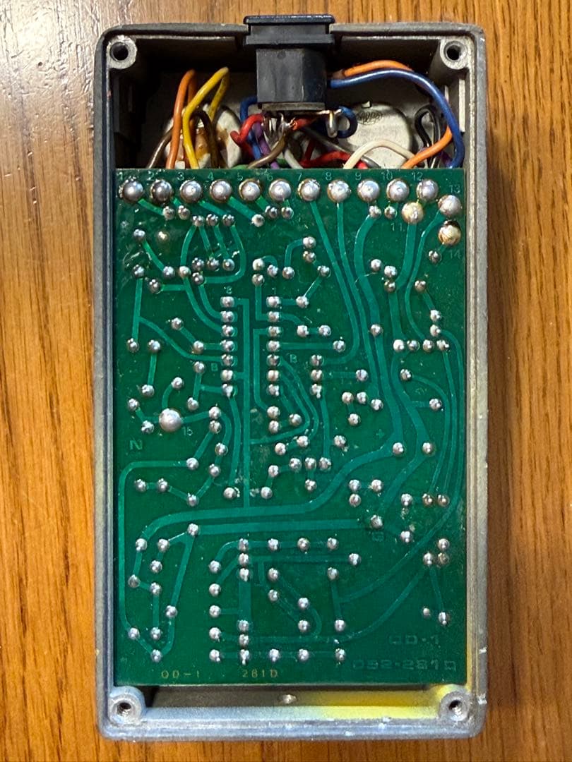 BOSS OD-1 日本製 NEC c4558c s/n 9600