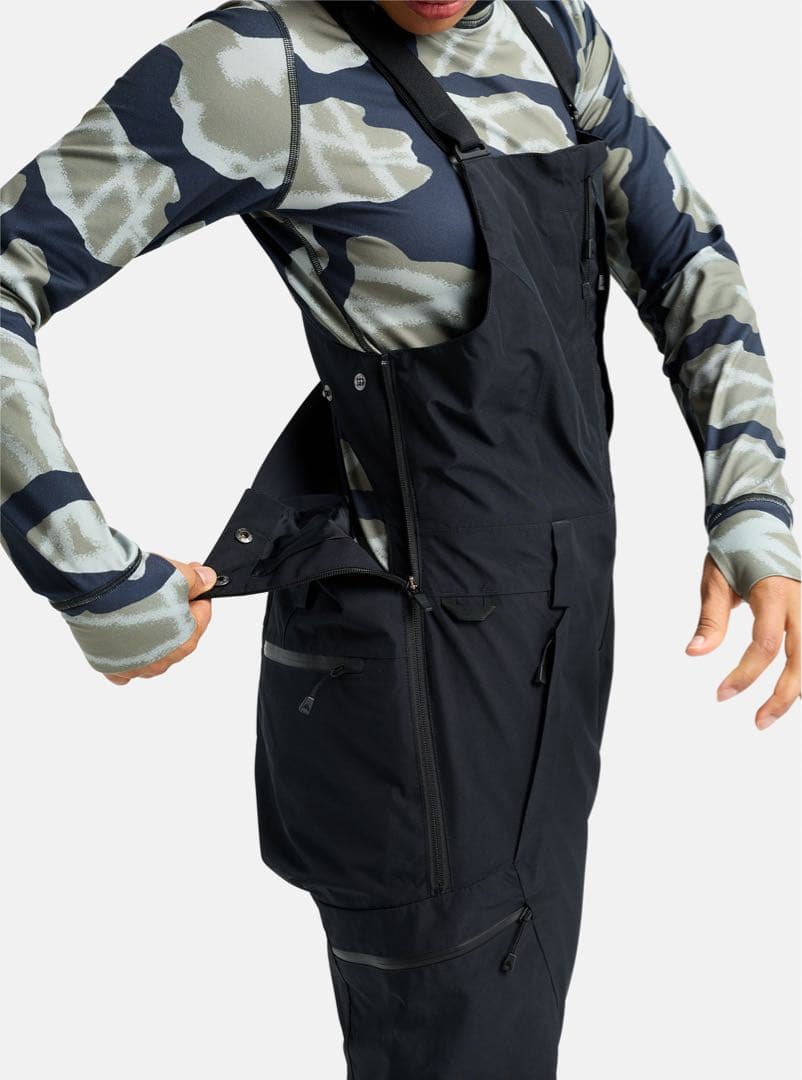 BURTON ウィメンズ ゴアテックスビブパンツ ブラック