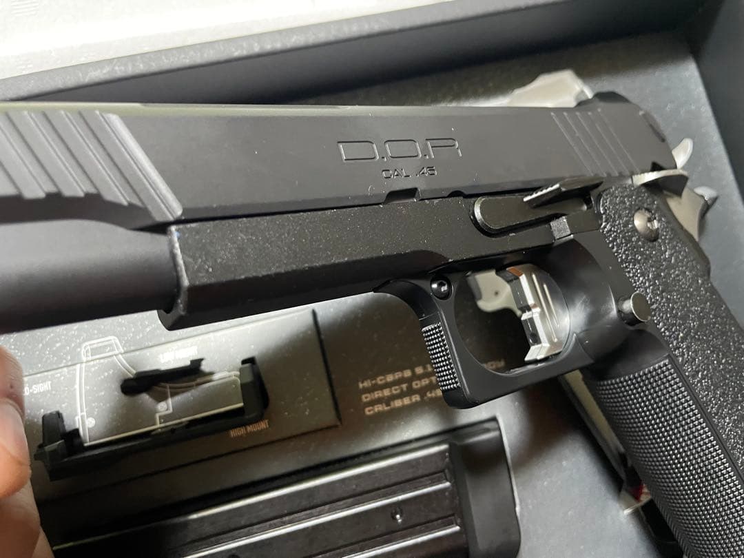 東京マルイ　D.O.R CAL.45 ガスガン ブラック