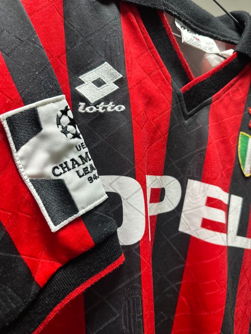 AC ミラン UEFA Champions League シャツ
