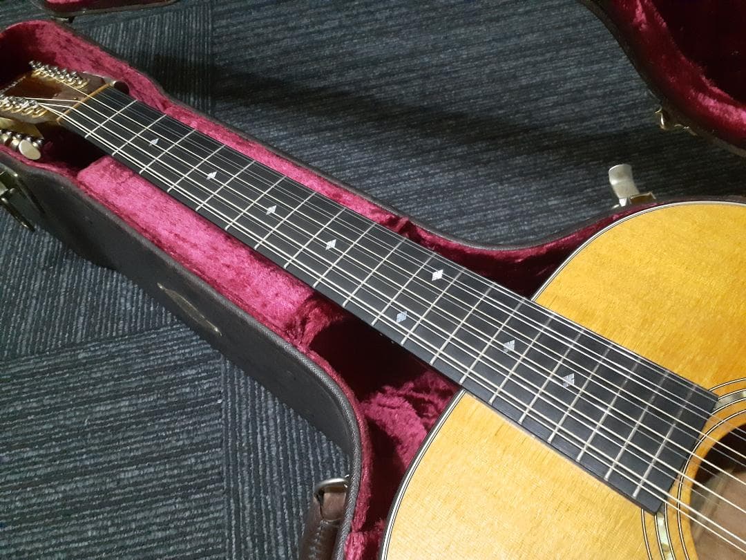 貴重 1994年製 TAYLOR 555カスタム 12弦 オール単板 PU付き