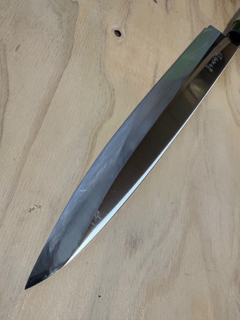 十三秀刃物　柳刃包丁　8.5寸　新品