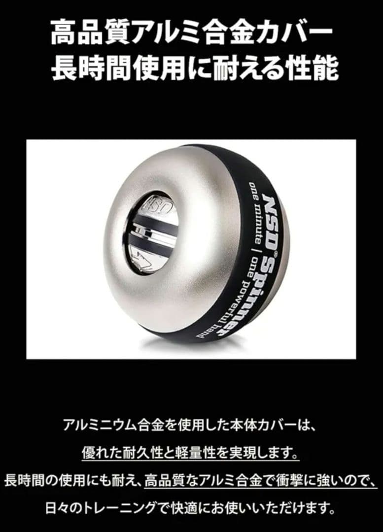 NSD Spinner TITAN シルバー