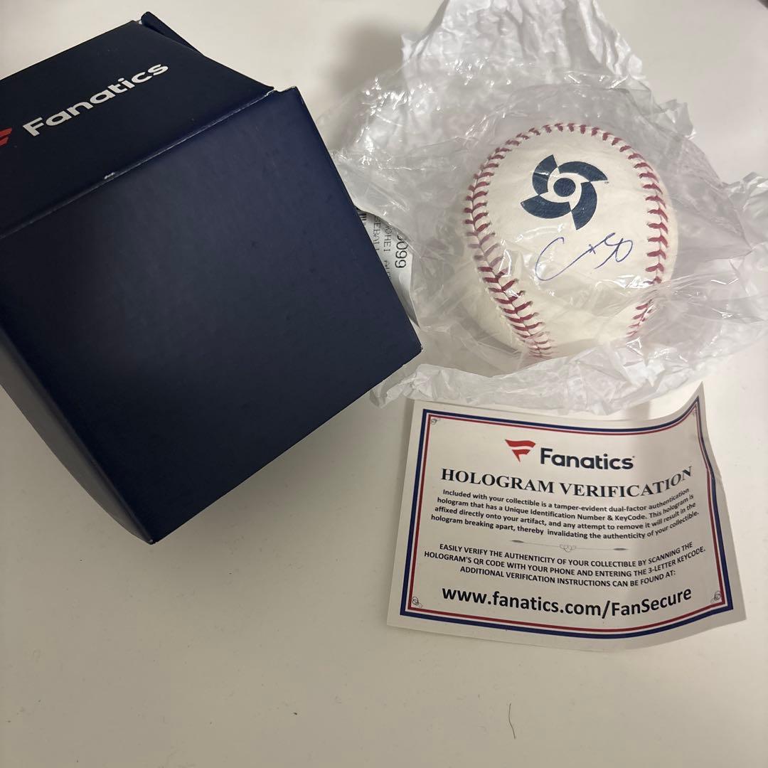大谷翔平 直筆サインボール 2023年WBC公式ボール　toppnow