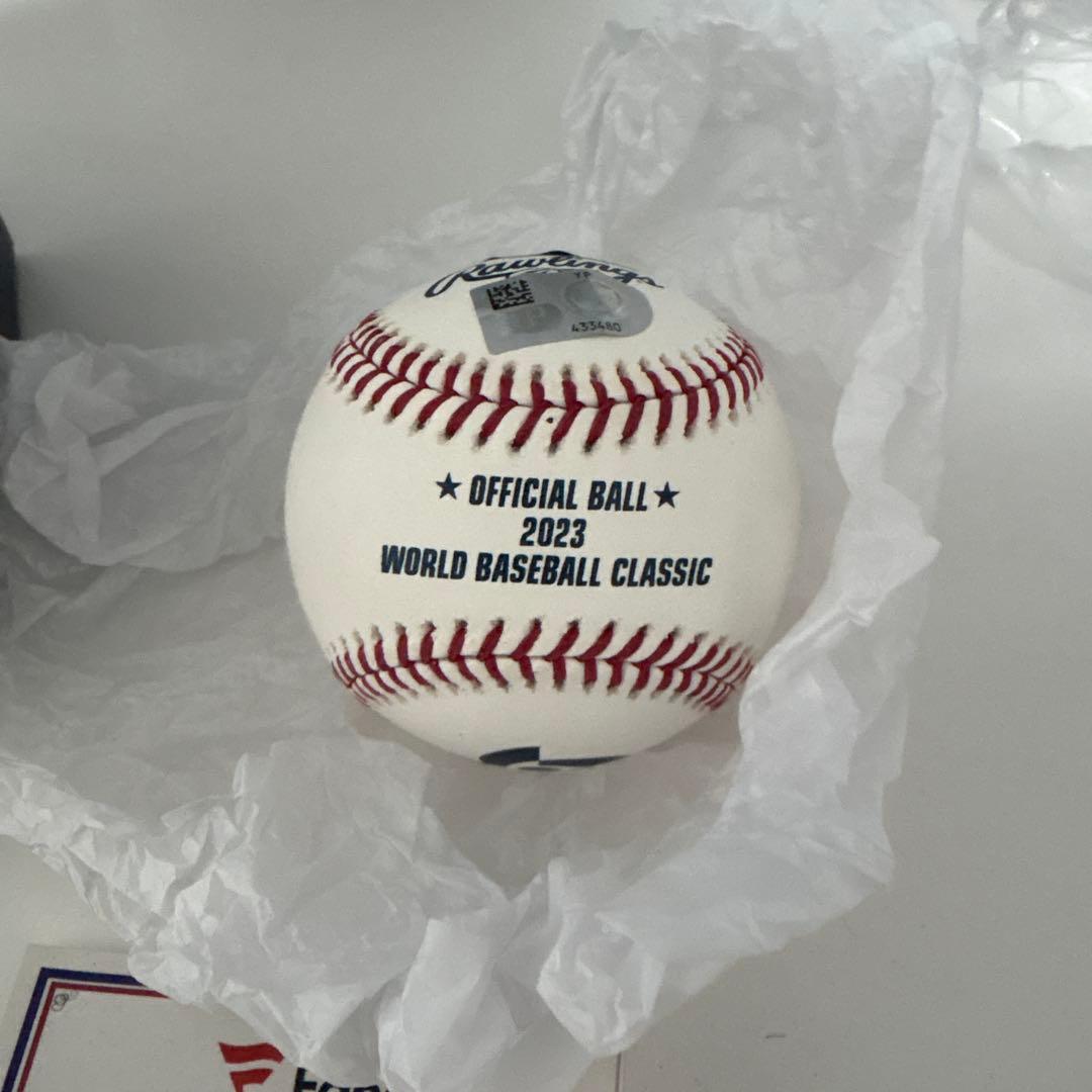大谷翔平 直筆サインボール 2023年WBC公式ボール　toppnow