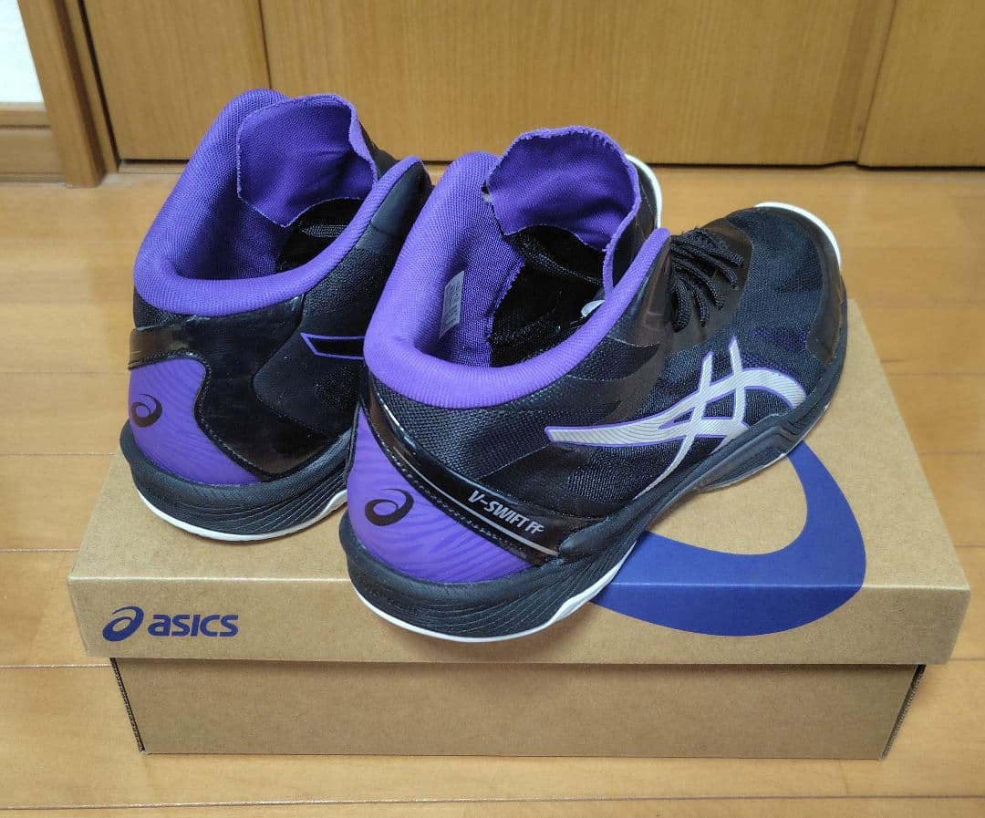 バレーボール　asics V-SWIFT FF MT3 27.5cm 美USED