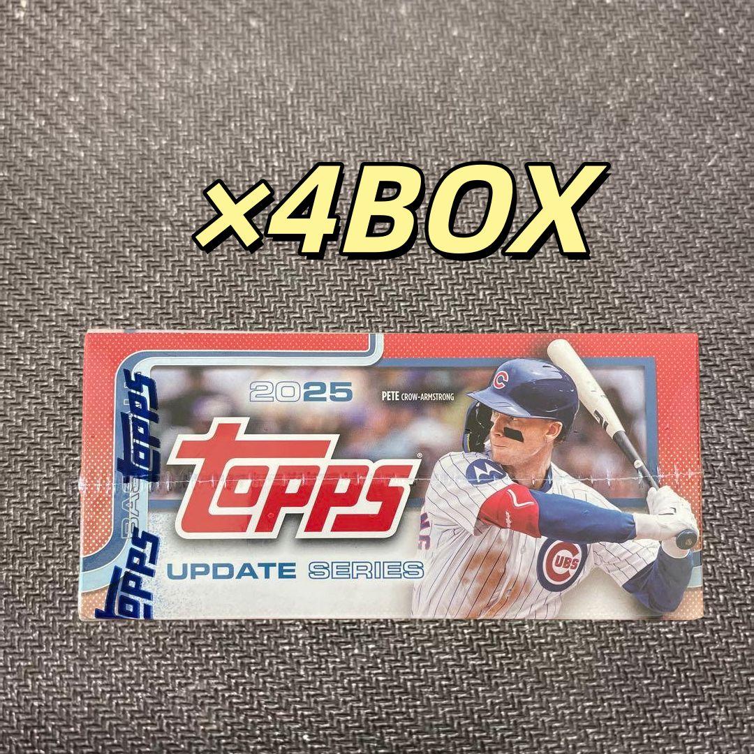 ポケモンカードゲーム Topps UPDATE SERIES 2025 MLB 4BOX
