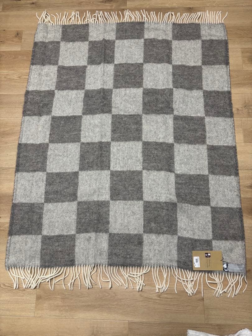 新品　Silkeborg Uldspinderi ブランケット