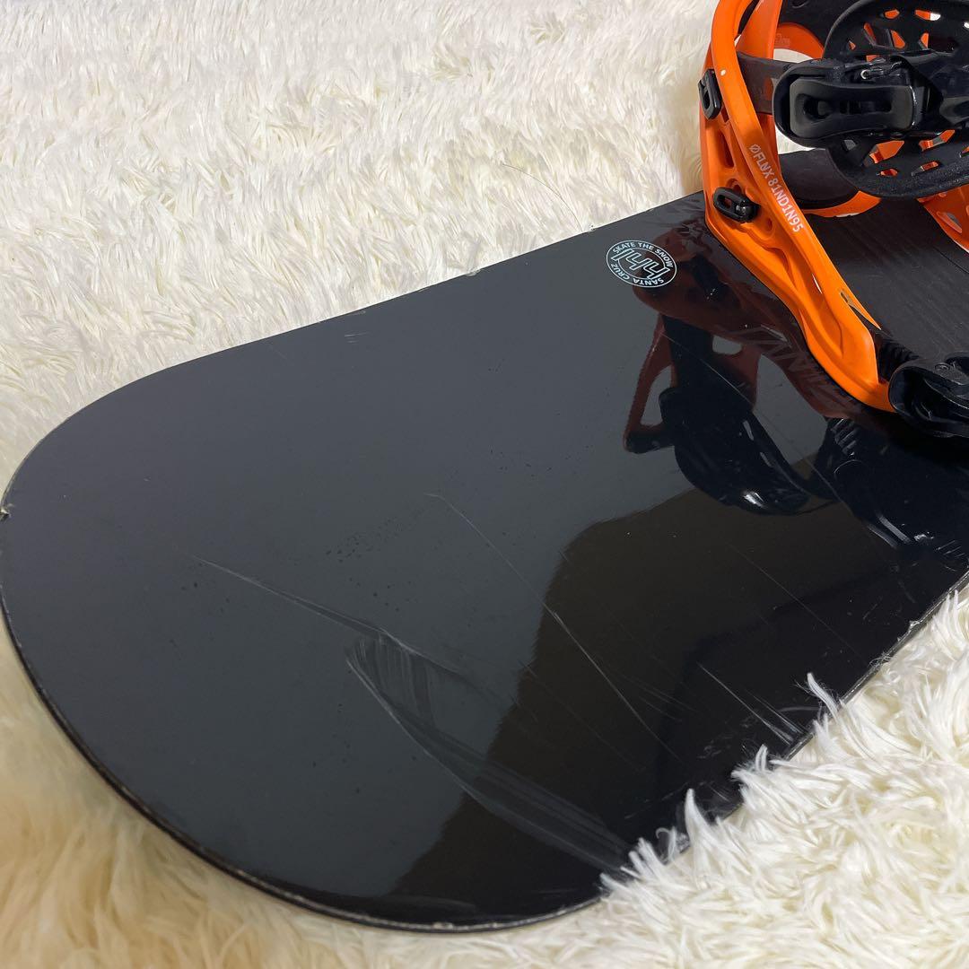 SANTA CRUZ スノーボード144cm FLUX TT ケース3点セット