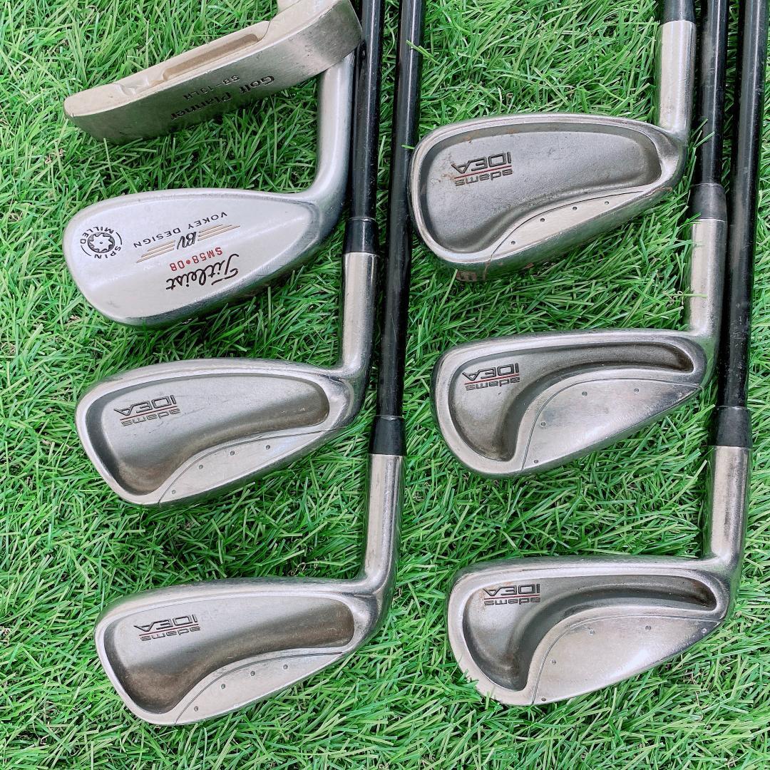 即コースデビュー！ タイトリスト入り メンズゴルフ フルセット F2798