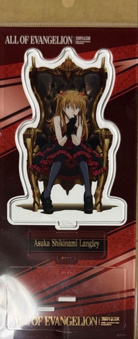 アクリルスタンド オールオブエヴァンゲリオン アスカ 渚カヲル 綾波レイ他全5種