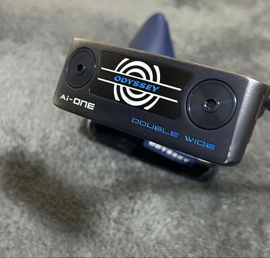 ODYSSEY Ai-One DOUBLE WIDE パター ヘッドカバー付き