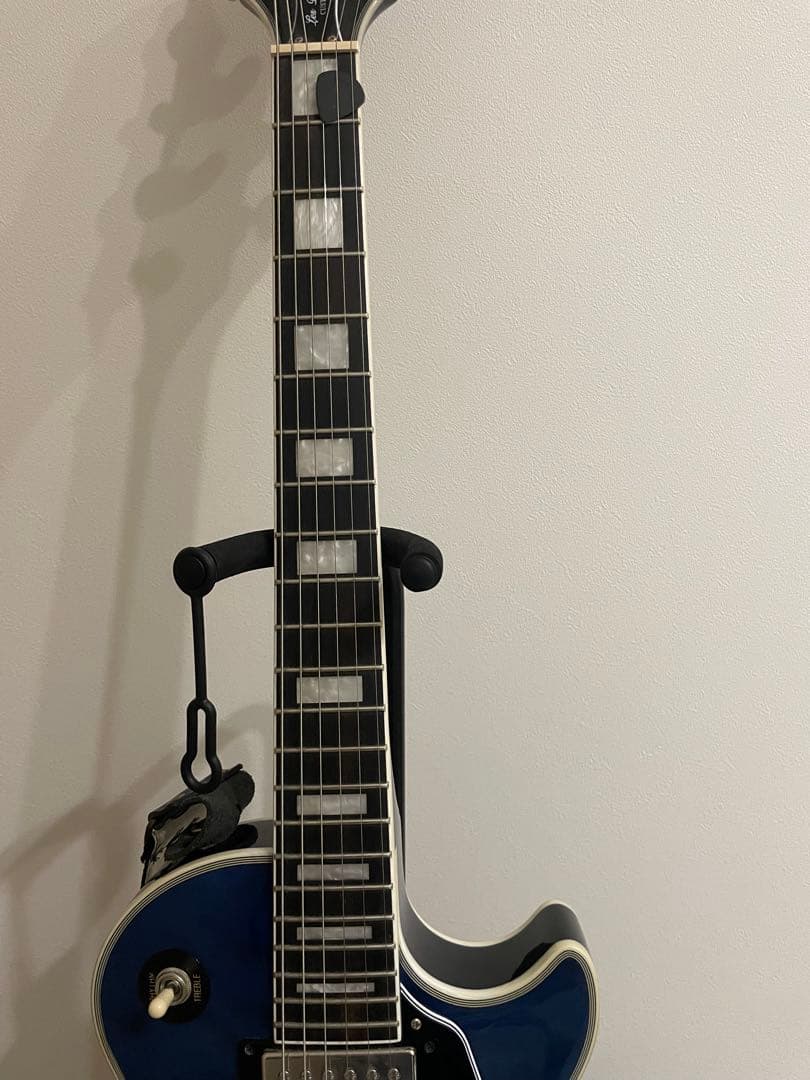 ギター Epiphone LesPaul Custom Quilt Viper Blue