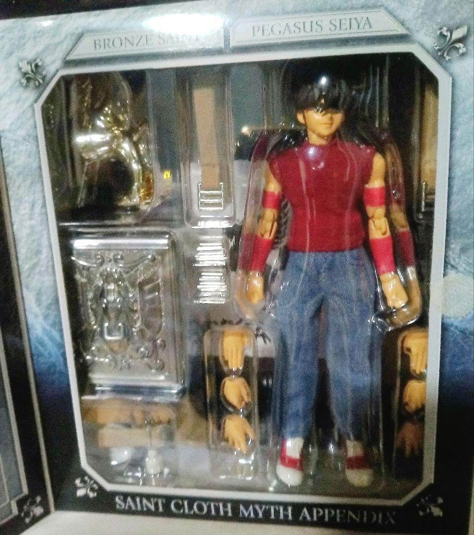 新品 聖闘士聖衣神話APPENDIX ペガサス星矢 ドラゴン紫龍 私服 バンダイ