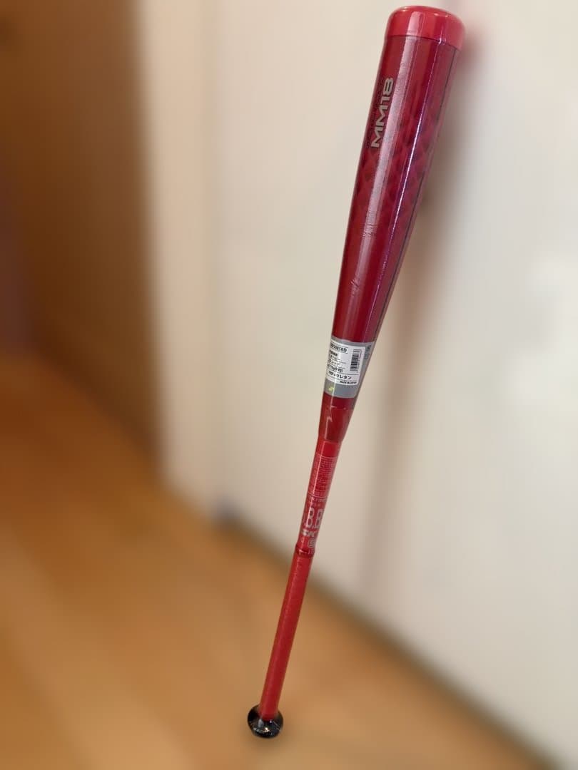 【2/21まて値下げ】mm18 JR ヘビー 少年軟式バット82cm 710g