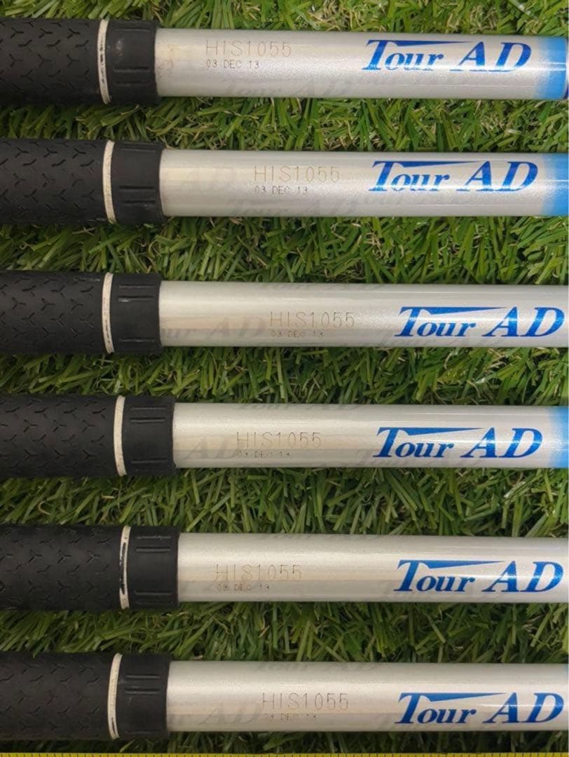 ツアーAD　AD-105 115 X フレックス　5-PW　アイアン用　6本