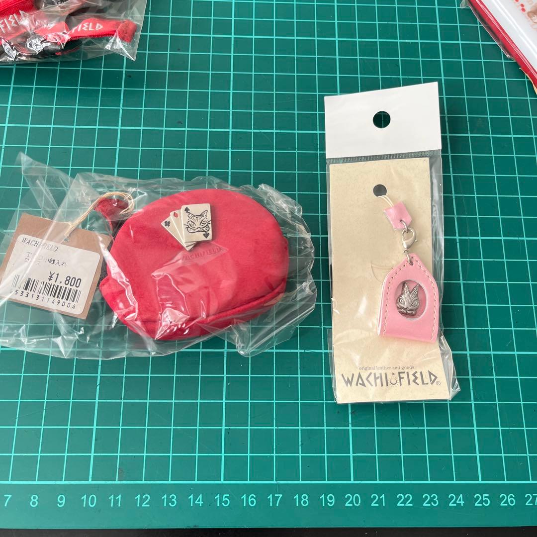 わちふぃーるど　箸セット　シャーペン　キーホルダー　携帯ケース　リード　アクセ等