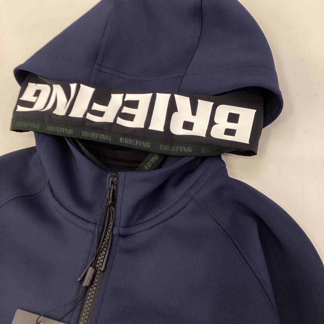 新品　BRIEFING　FAKE LAYERED PAKA ネイビーS
