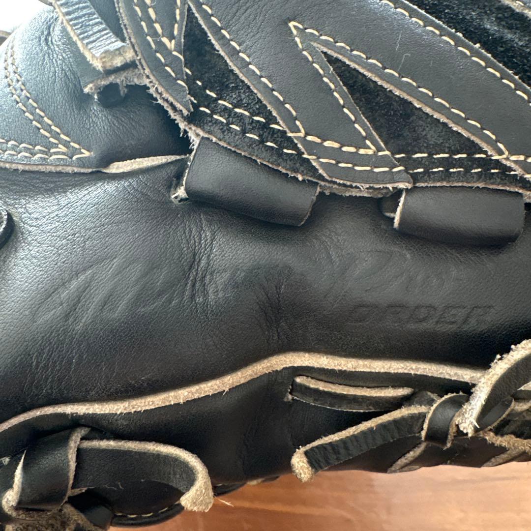 【値下げ】Mizuno Pro ミズプロ 硬式 投手 HAGA JAPAN 黒