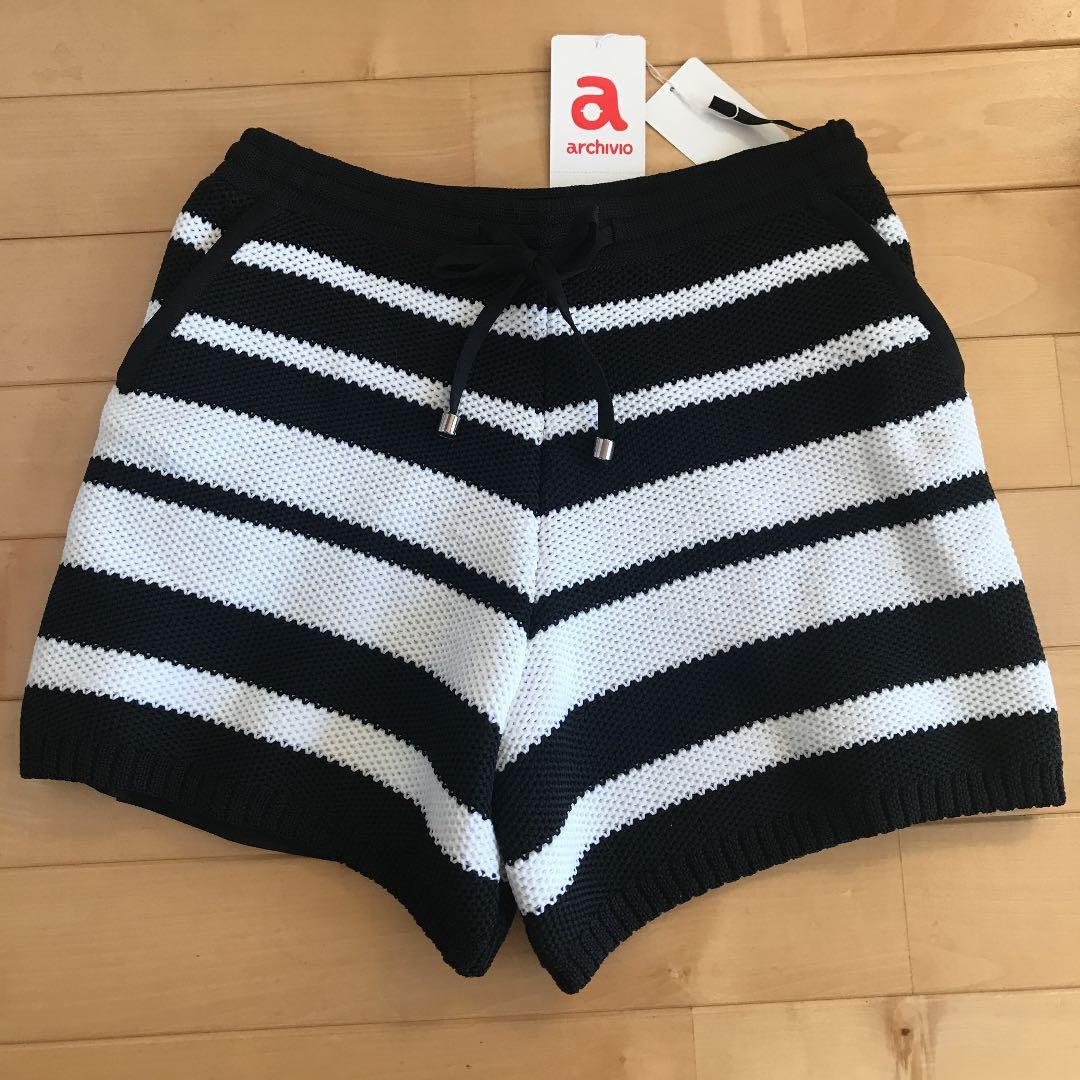 アルチビオ　　ニットショートパンツ
