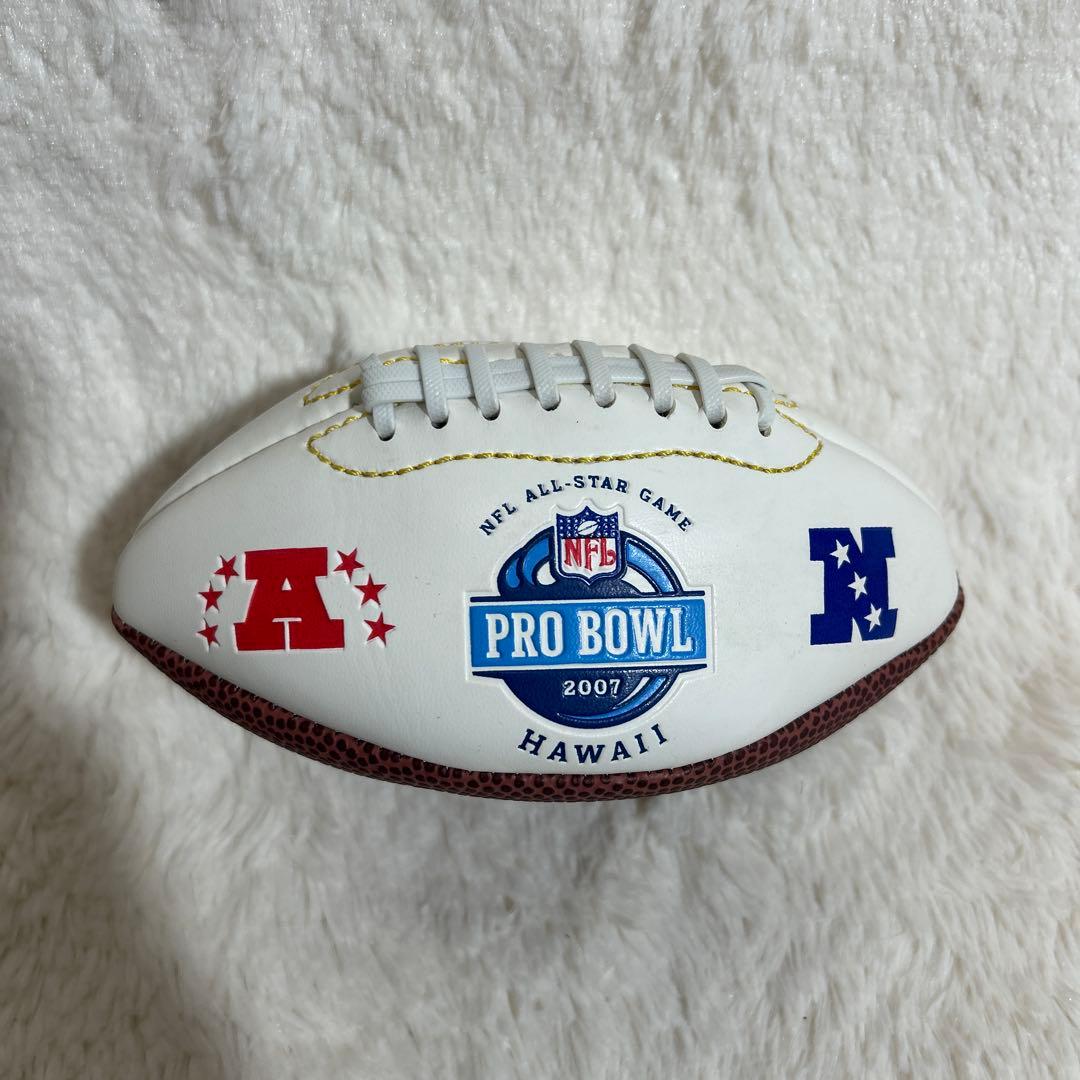 【美品】NFL PRO BOWL 2007 サイン入りボール