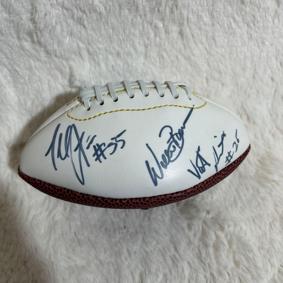 【美品】NFL PRO BOWL 2007 サイン入りボール