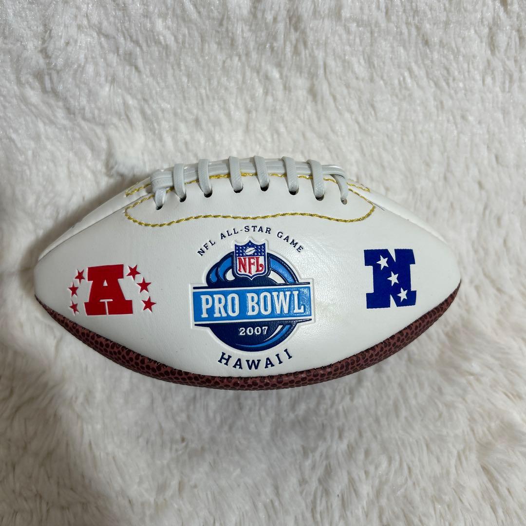 【美品】NFL PRO BOWL 2007 サイン入りボール