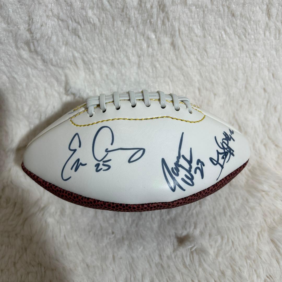 【美品】NFL PRO BOWL 2007 サイン入りボール