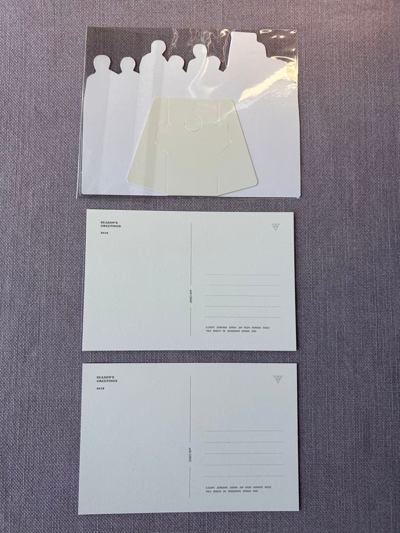 SEVENTEEN 2019 SEASON'S GREETINGS トレカ付き
