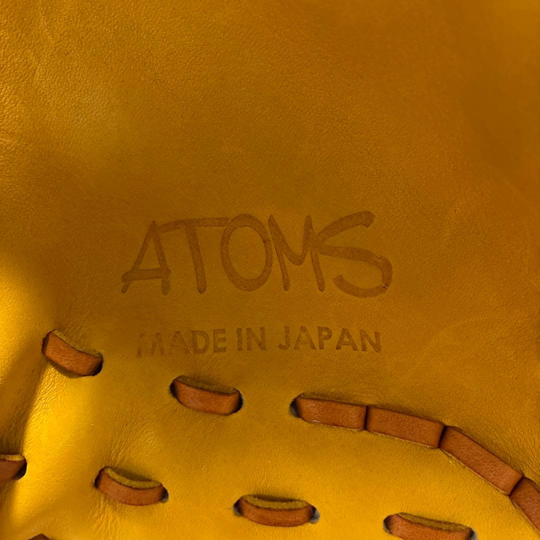 ATOMS アトムズ 軟式　グローブ　ANG-5X YLW 右投用　未使用