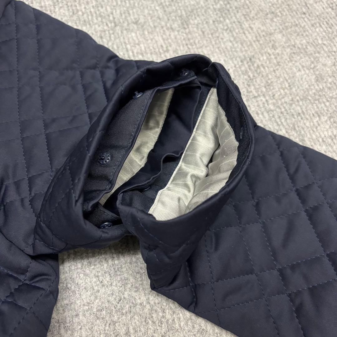 美品　JUN&ROPE　ゴルフアウター　キルト　2WAY　長袖半袖　L　ネイビー