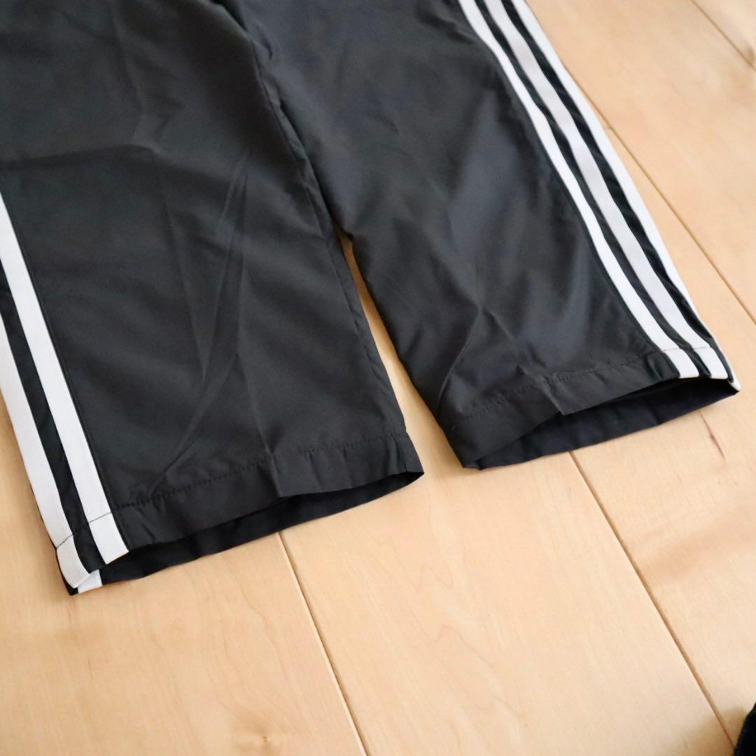 adidas　アディダス　ウィンドブレーカー　上下セット　黒　130　新品