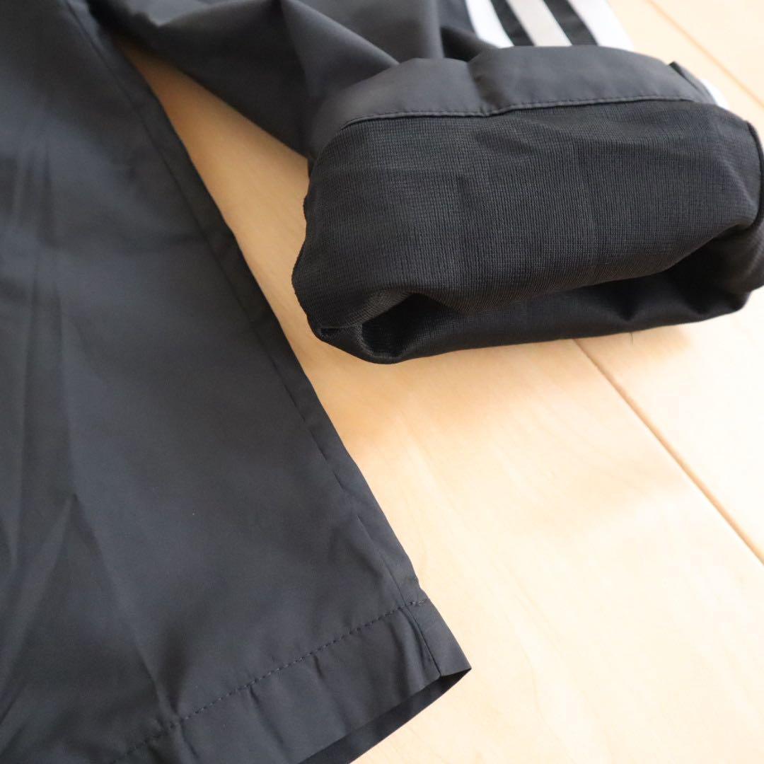 adidas　アディダス　ウィンドブレーカー　上下セット　黒　130　新品