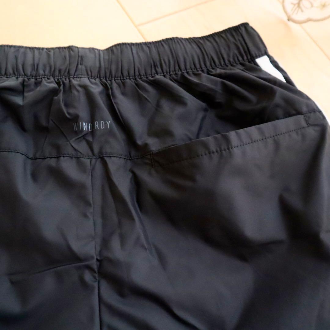 adidas　アディダス　ウィンドブレーカー　上下セット　黒　130　新品