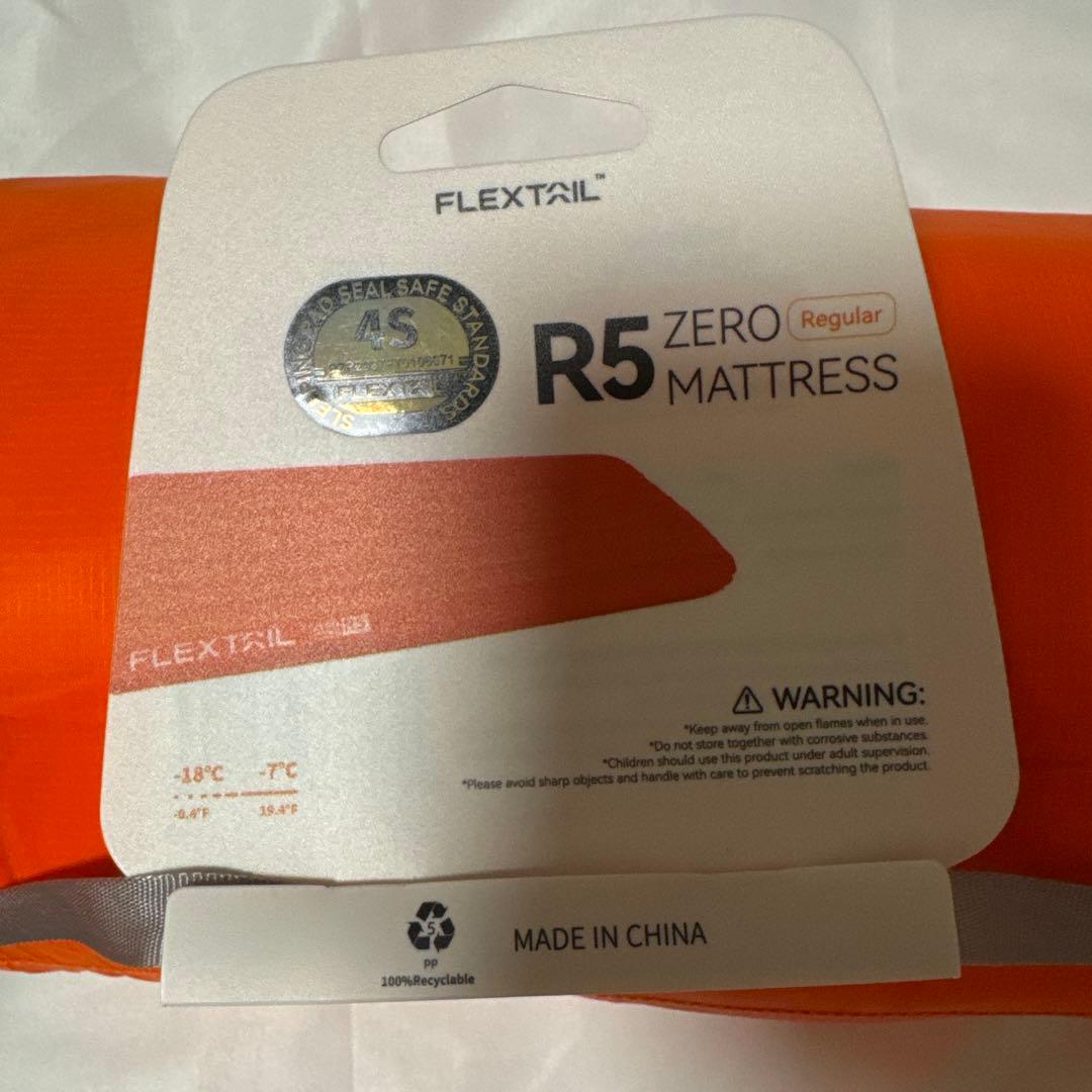 アウトドア寝具 FLEXTAIL ZERO MATTRESS R05 MUMMY