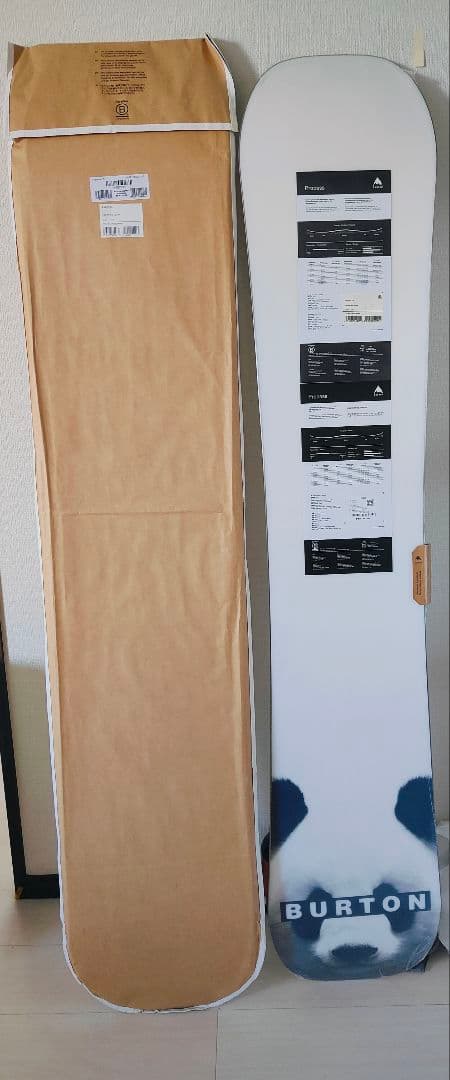 BURTON スノーボード 155cm パンダデザイン