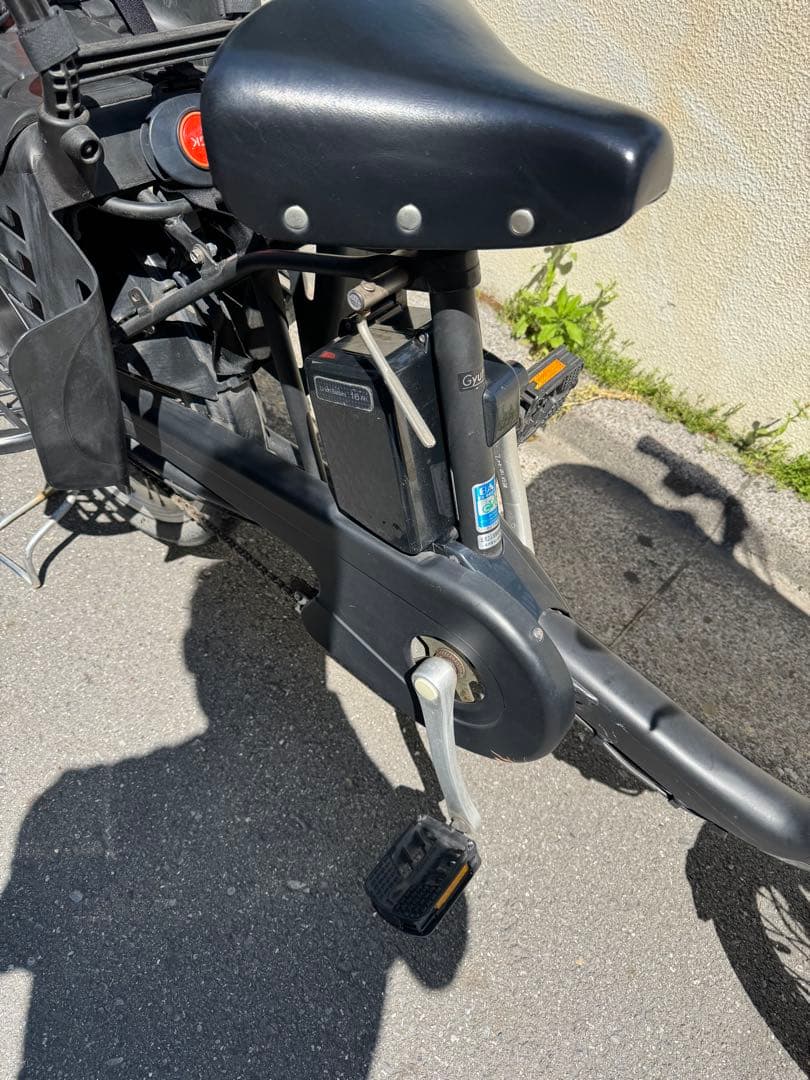Panasonic 電動アシスト自転車 チャイルドシート付き 黒