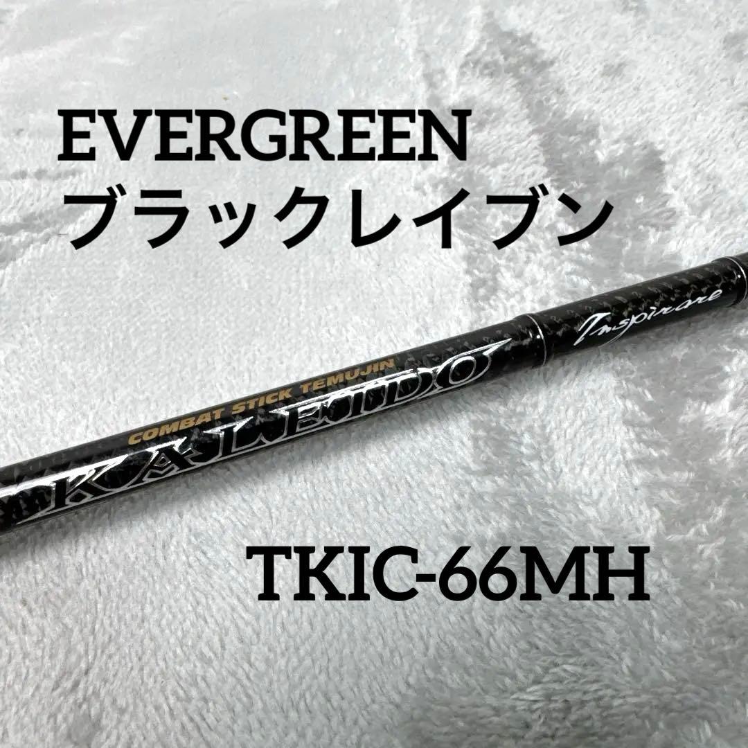 B176 エバーグリーン TKIC 66MH フィッシングロッド