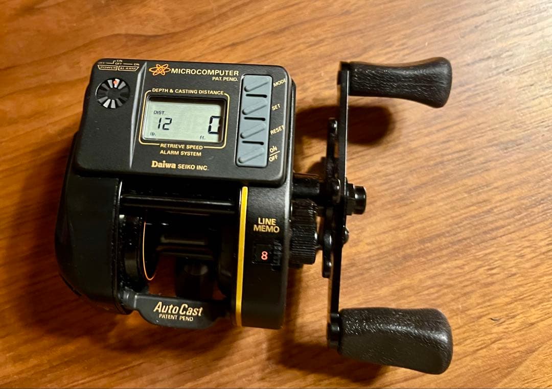 未使用！　ビンテージ　ダイワ　プロキャスター　PT-10E マイコン内蔵リール